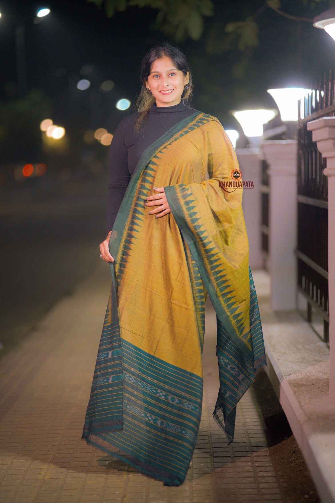 Brown Colour Plain Design Stole For Women