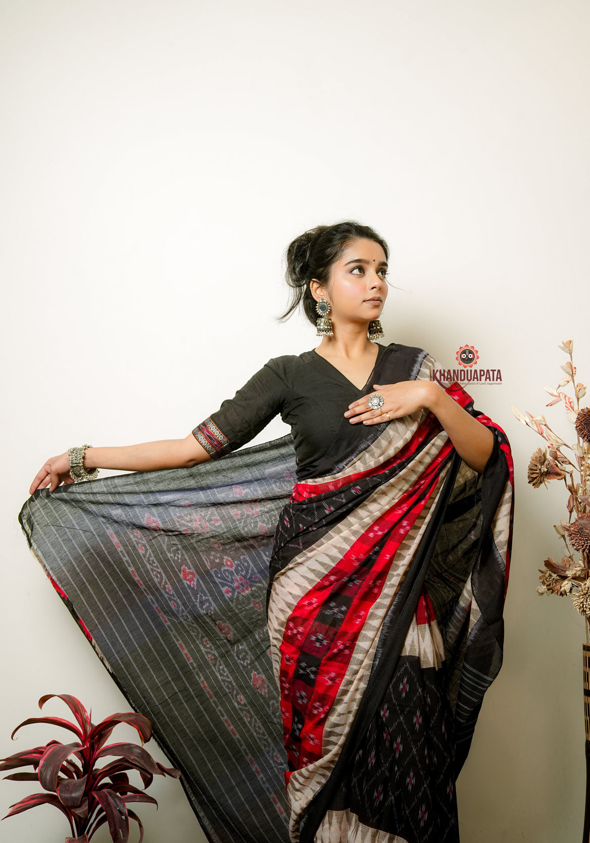 Multicolour Pasapali Design Cotton Saree For Women