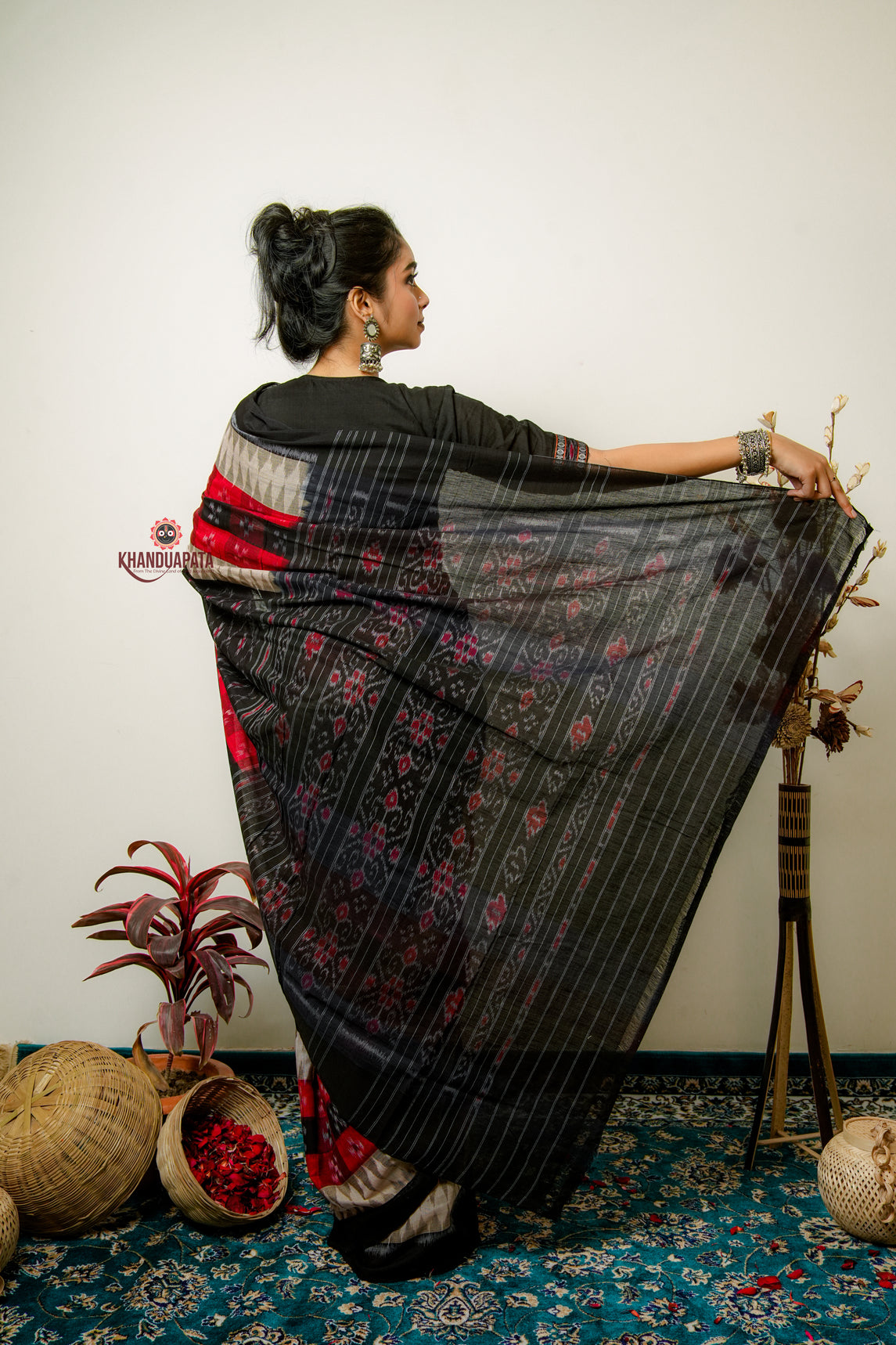 Multicolour Pasapali Design Cotton Saree For Women