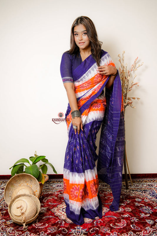 Multicolour Special Design Cotton Saree For Women