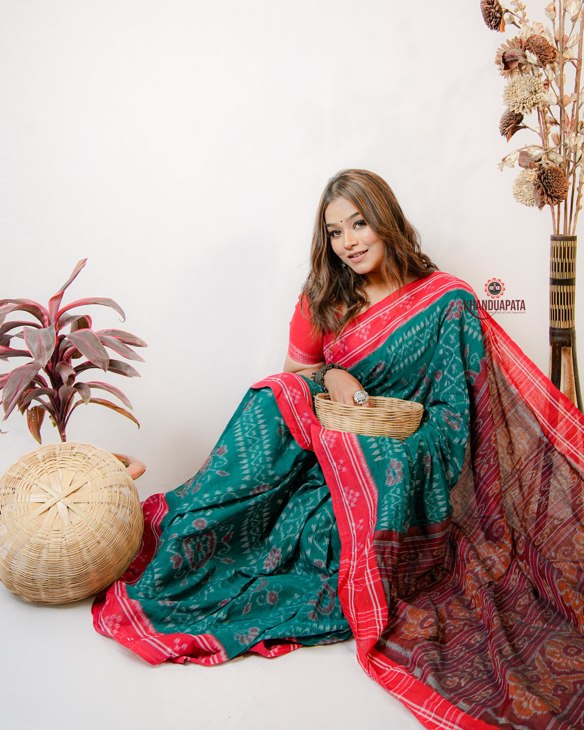 Multicolor Traditional Special Design Cotton Saree For Women