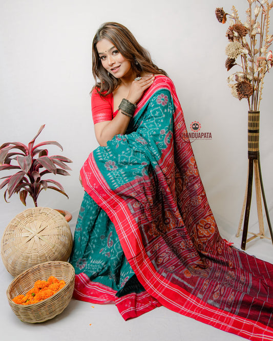Multicolor Traditional Special Design Cotton Saree For Women
