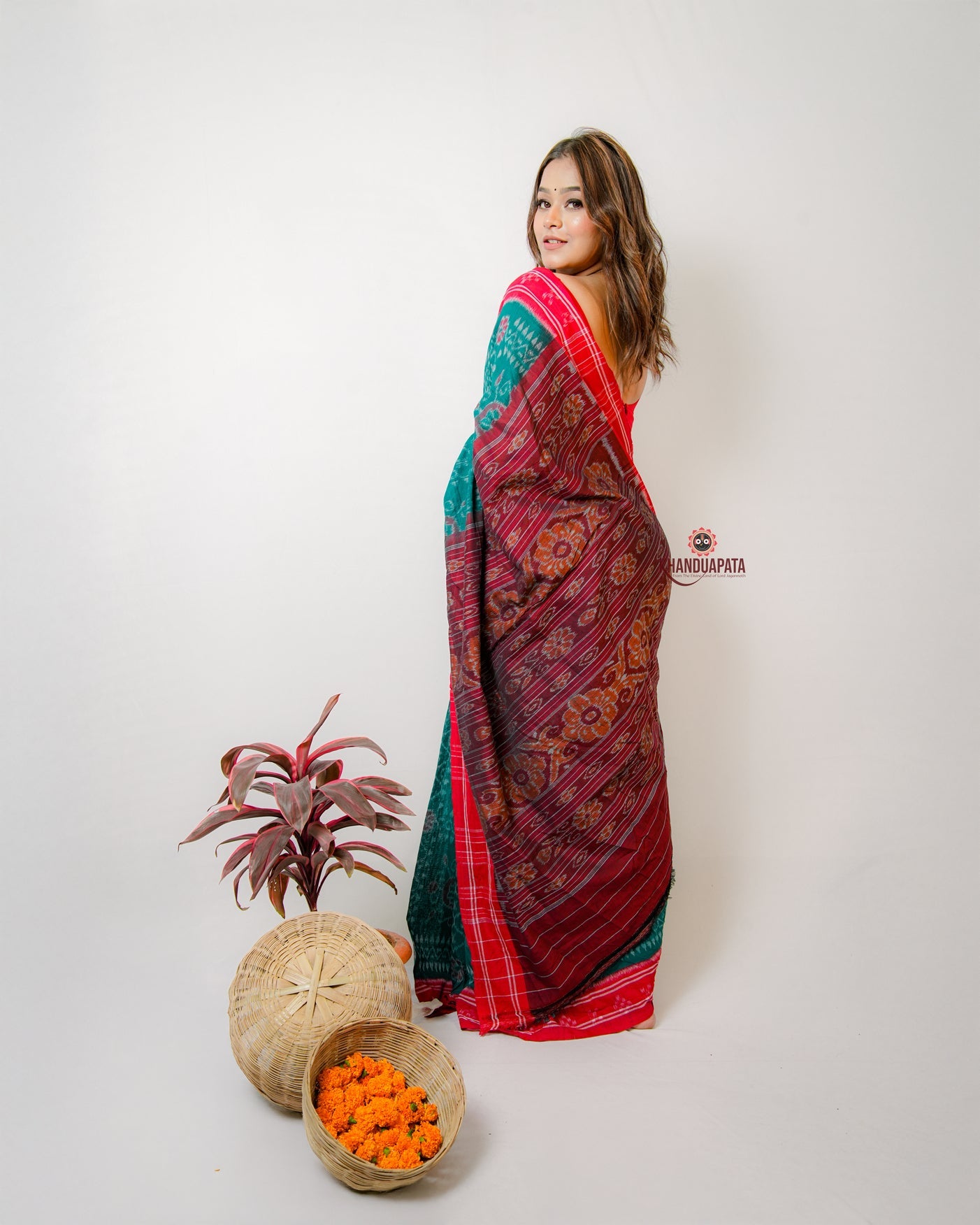 Multicolor Traditional Special Design Cotton Saree For Women