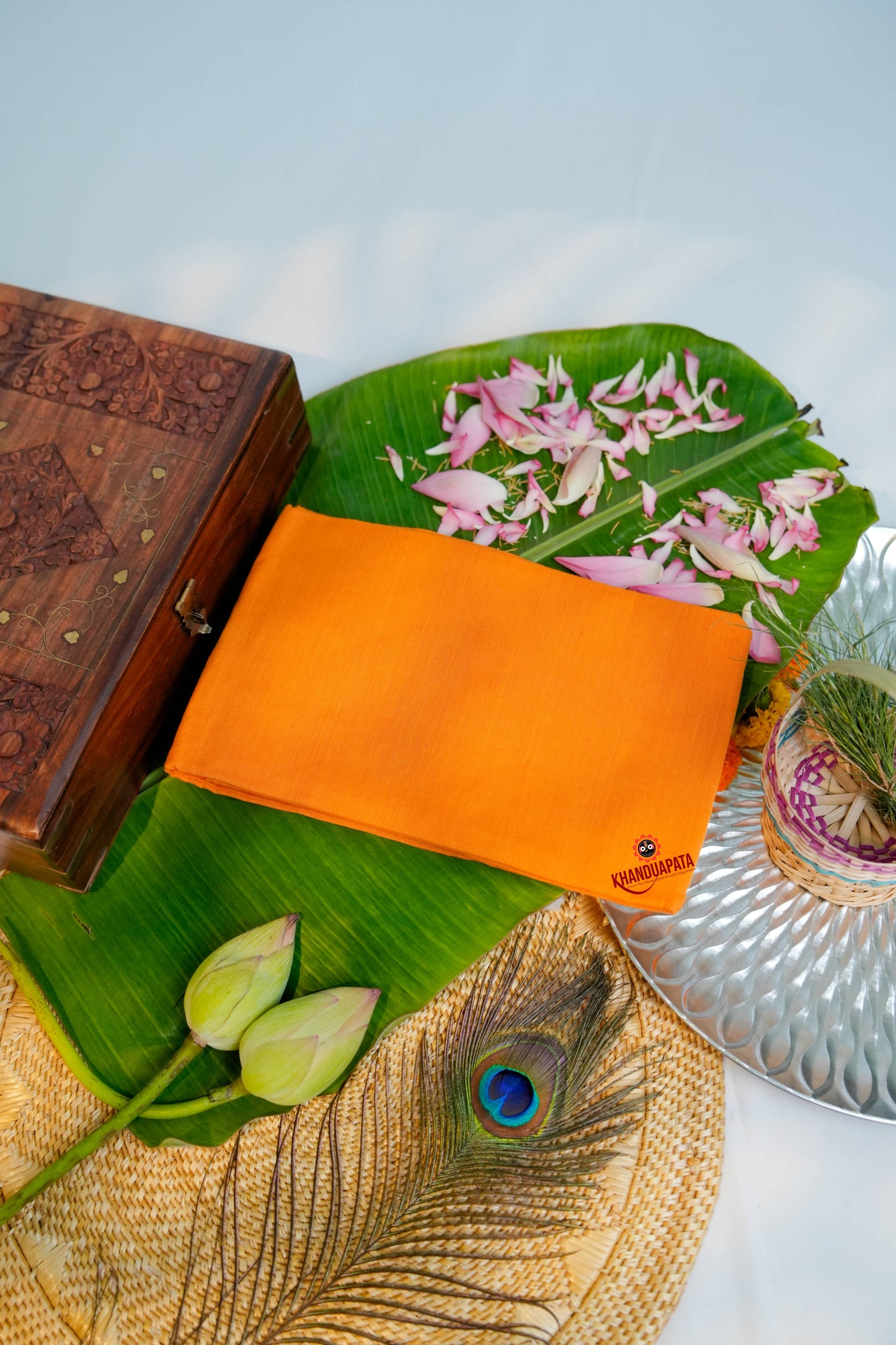 Black & Yellow Embroidery Design Unstitched Cotton Suit For Women